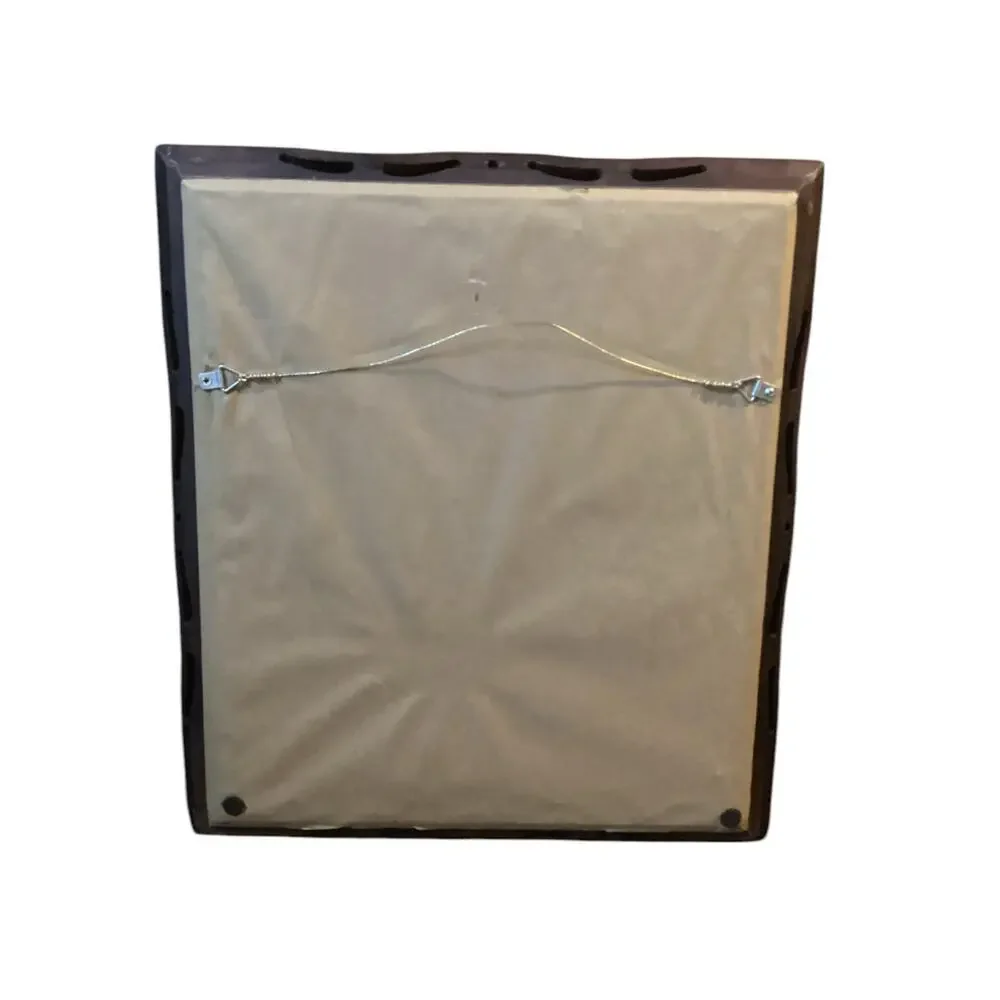 1940's Vintage Turner Art Watercolor Print Southern Belle Large Wooden Frame - Picture 5 of 5